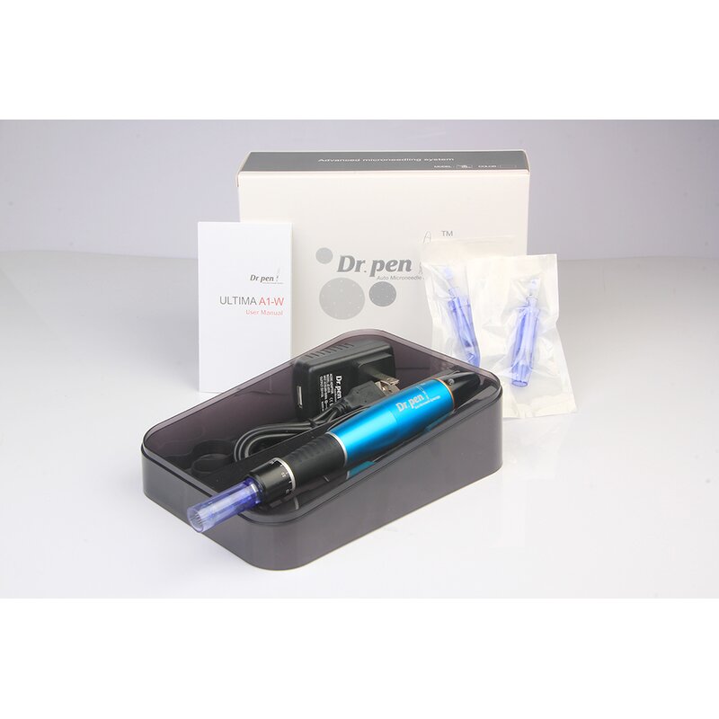 Derma Pen Manufacturer - Dr Pen A1 Silver 1.0mm 1.5mm 0.5mm for Face Hair Regrowth & OEM