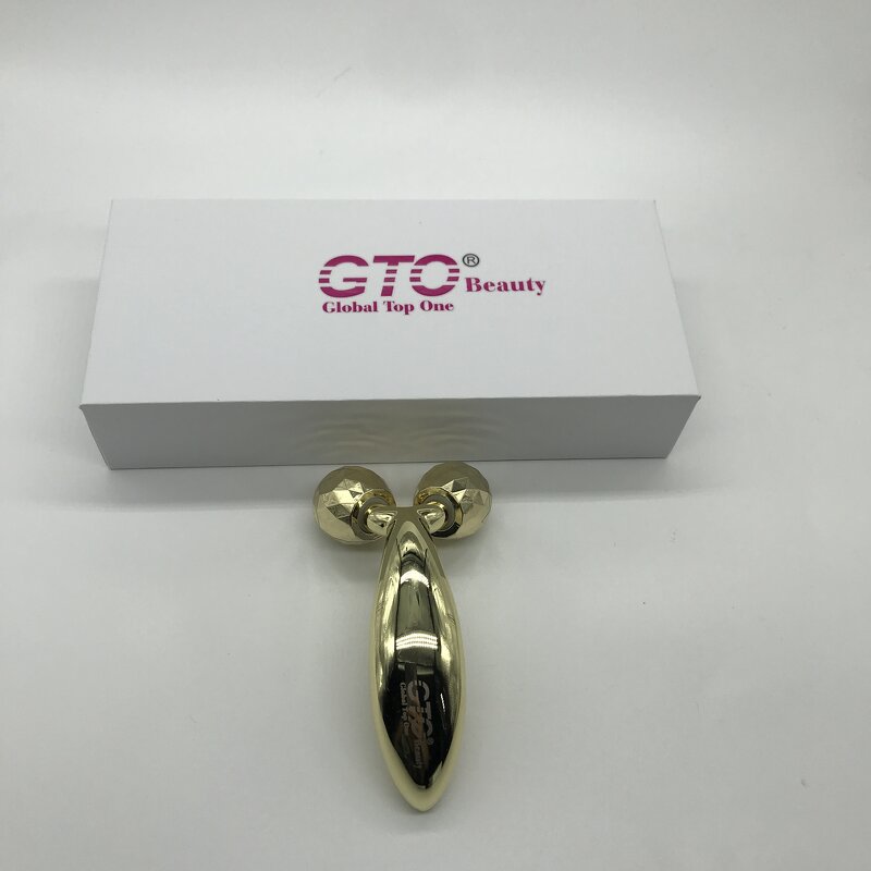 Facial Massage Roller Manufacturer - GTO 3D Handheld Mini Totally Metal