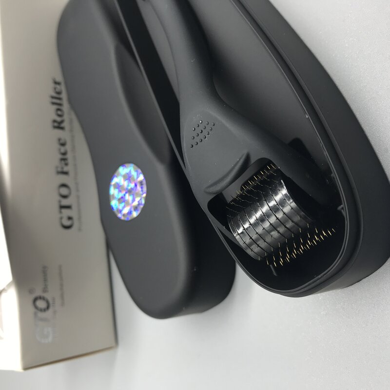 Derma Roller Manufacturer - Matte Black 0.5mm 192 Needle for Hair Beard Care