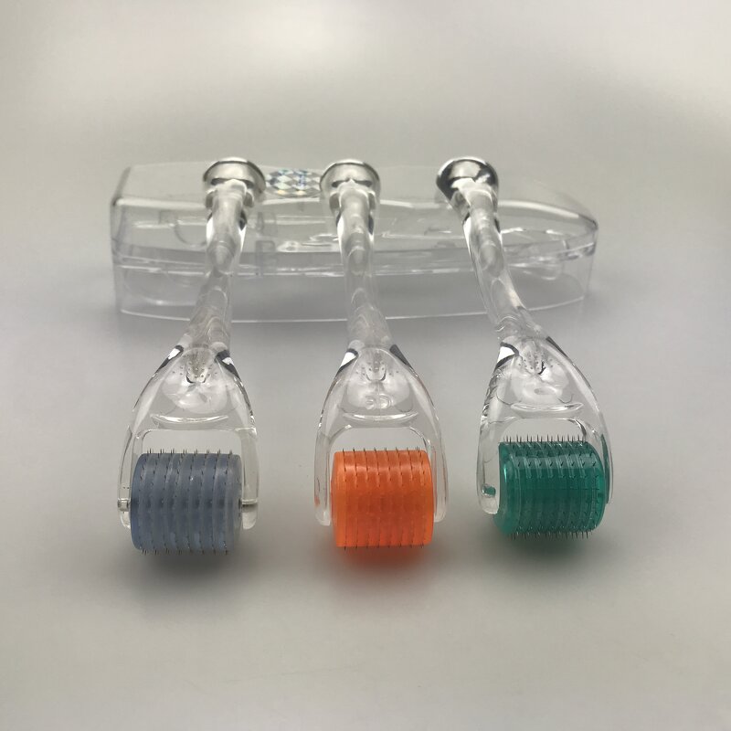 Derma Roller Manufacturer - OEM 192 Needles Titanium Roller 1.0mm for Hair Regrowth