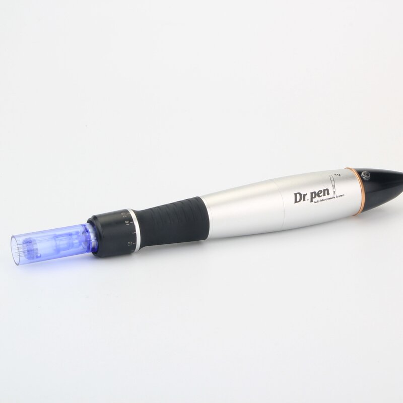 Derma Pen Manufacturer - Dr Pen A1 Silver 1.0mm 1.5mm 0.5mm for Face Hair Regrowth & OEM