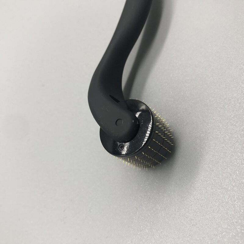 Derma Roller Manufacturer - Matte Black 0.5mm 192 Needle for Hair Beard Care