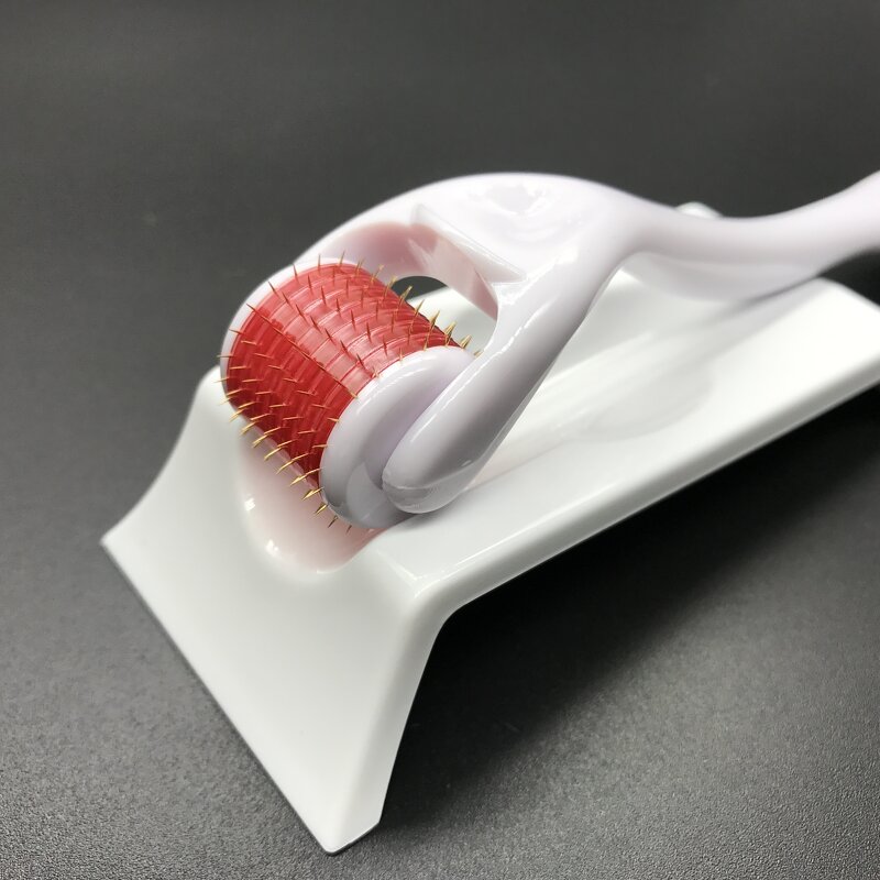 Derma Roller Manufacturer - OEM 192 Real Round Needles Titanium Roller 1.0mm for Hair Regrowth