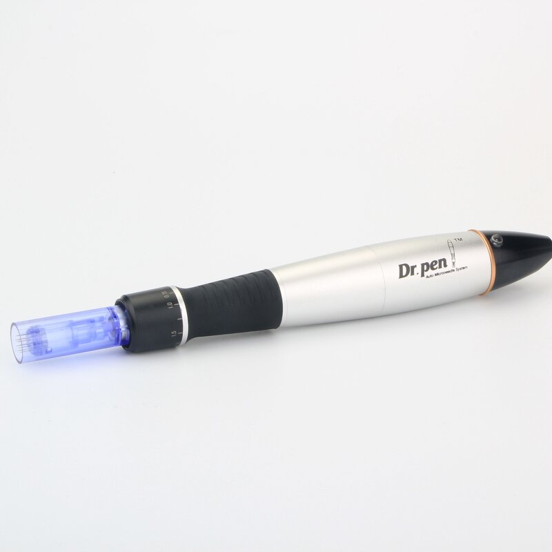 Derma Pen Manufacturer - Dr Pen A1 Silver Micro Needle Pen for Face Hair Regrowth & OEM ODM
