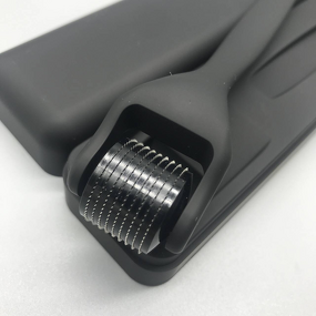 Derma Roller Manufacturer - Men Women Matte Black 0.5mm 1.0mm for Hair Beard Regrowth & OEM ODM