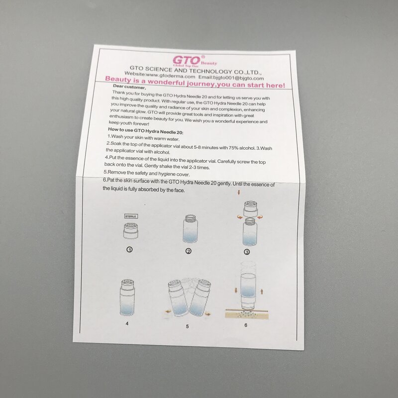 Hydra Needle Stamp Manufacturer - Factory OEM 0.5mm 20 Needles for Hair Beard Regrowth Scar Improvement