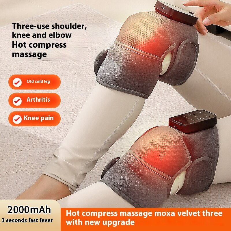 CE Portable Knee Massager - Multi-Functional Moisture-Proof Cold Resistance Therapy