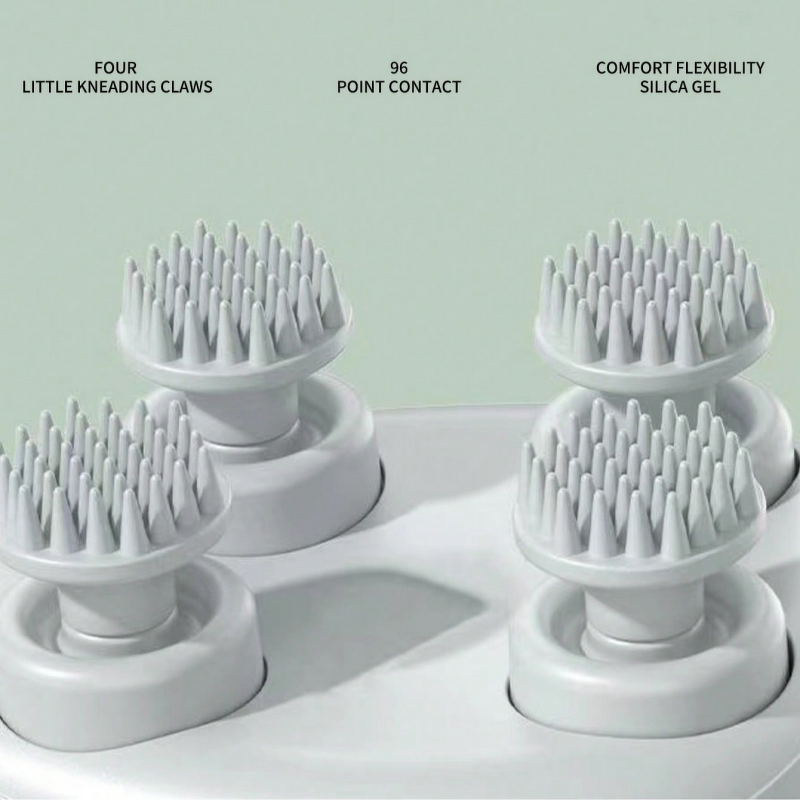 Intelligent Head Massager - Wireless Kneading Vibration Head Muscle Relaxation Device