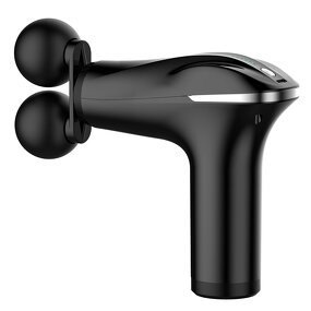 Mini Massage Gun - Cordless Rechargeable Heat Function Head Muscle Relief Tool