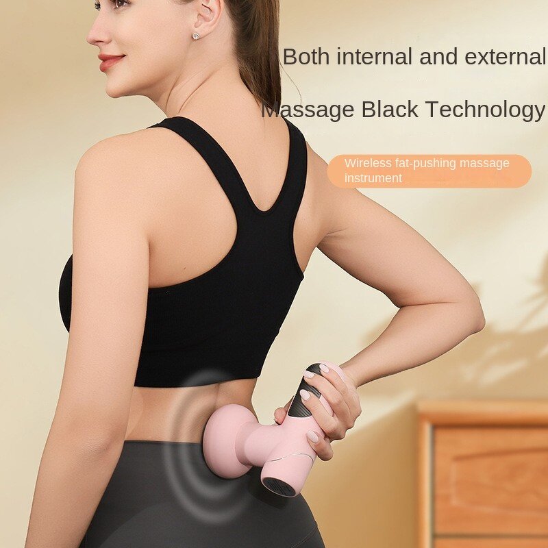 Mini Fascia Gun - Portable Home Charging Yoga Fitness Body Shaping Fat Pushing