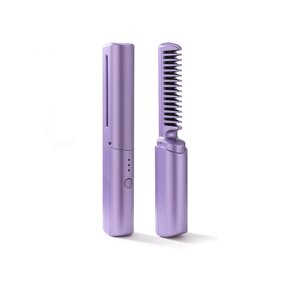 Cordless Curling Iron - Customized Portable Charging Professional Straightening Comb