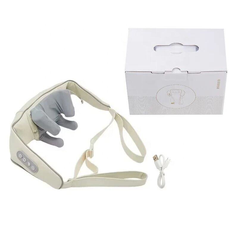 Cordless Trapezius Massager - CE Kneading Back Waist Cervical Shoulder Neck Scarf