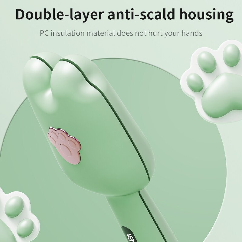 CE Cat Paw Curler - 32mm Mini Portable Cartoon Multi Styler Unique Design Tool