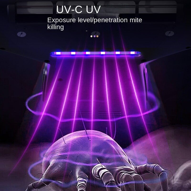 Wireless Vacuum Cleaner - High Suction Dust Mite Controller Bed Mite Removal Tool