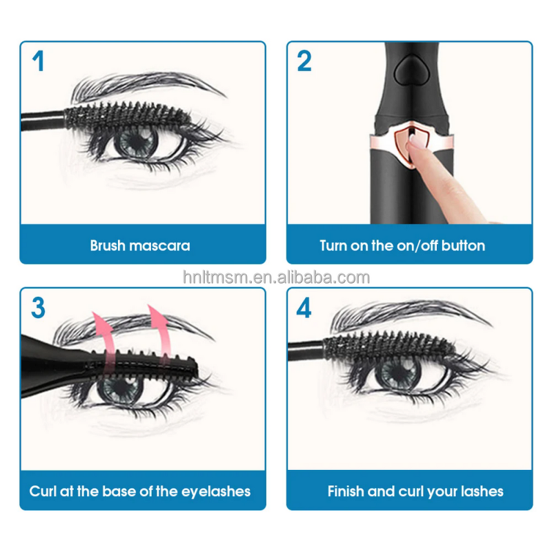 Smart Eyelash Iron - Direct Sales Portable Cordless Temperature Control Tool