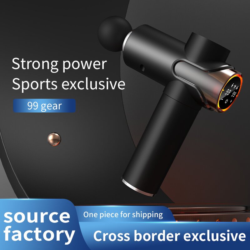 Wireless Fascia Gun - Professional Handheld Deep Muscle Body Head Leg Relaxer