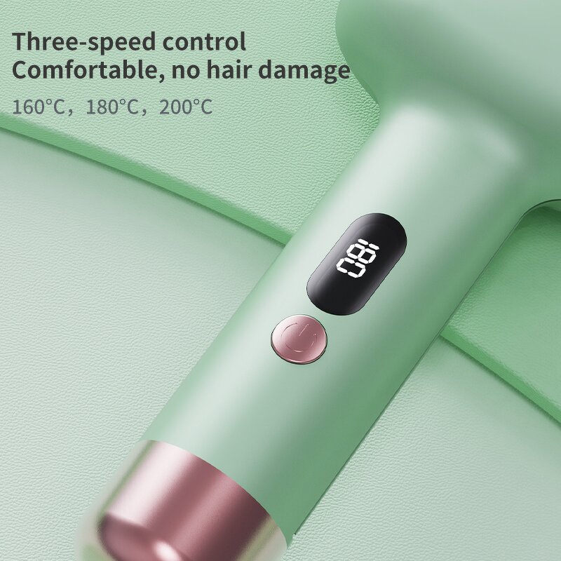 CE Cat Paw Curler - 32mm Cartoon Mini Portable Multifunctional Cordless Styler