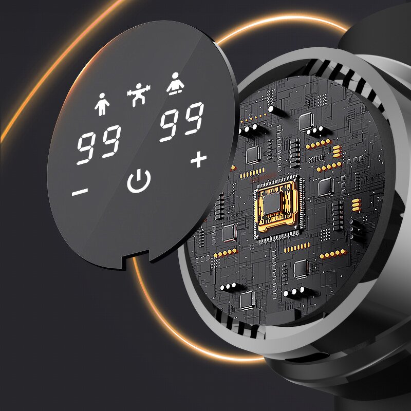 Wireless Fascia Gun - Professional Handheld Deep Muscle Body Head Leg Relaxer