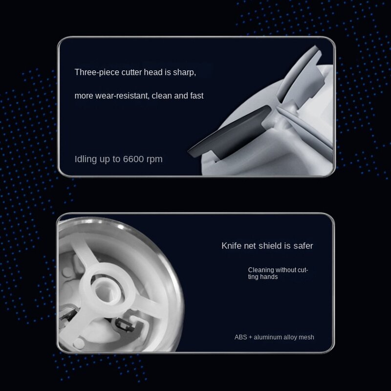 Mini Travel Shaver - Portable USB Electric Waterproof Men Beard Razor Car Hotel