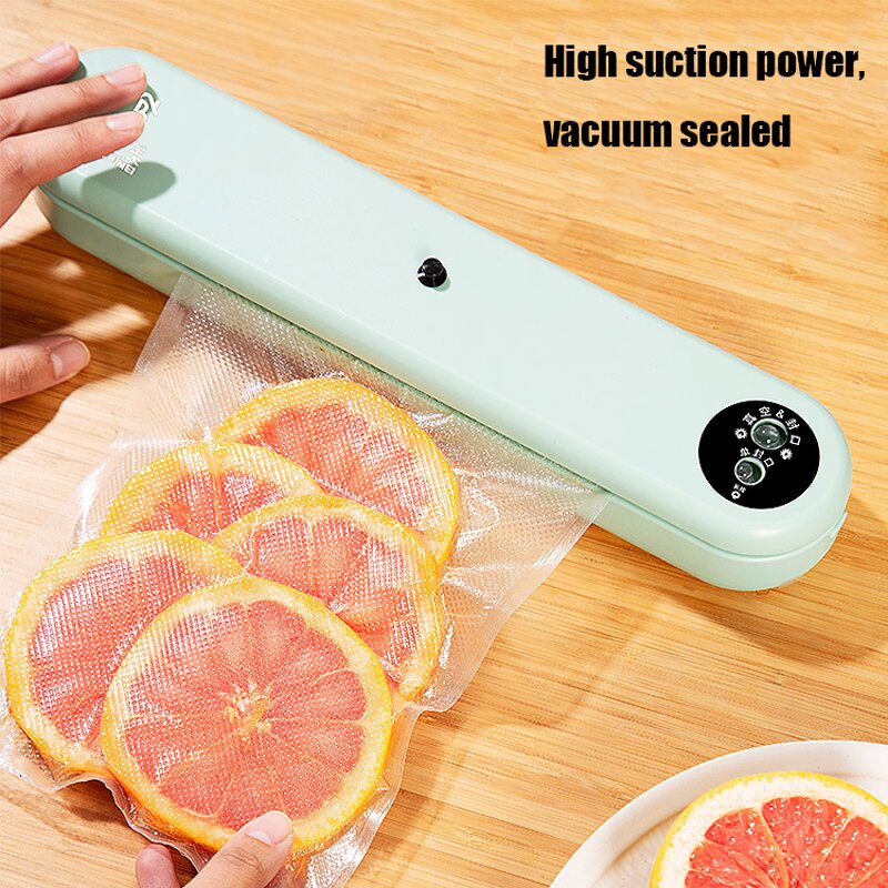 Food Vacuum Sealer - Small Household Snack Preservation Compressor Bag Appliance