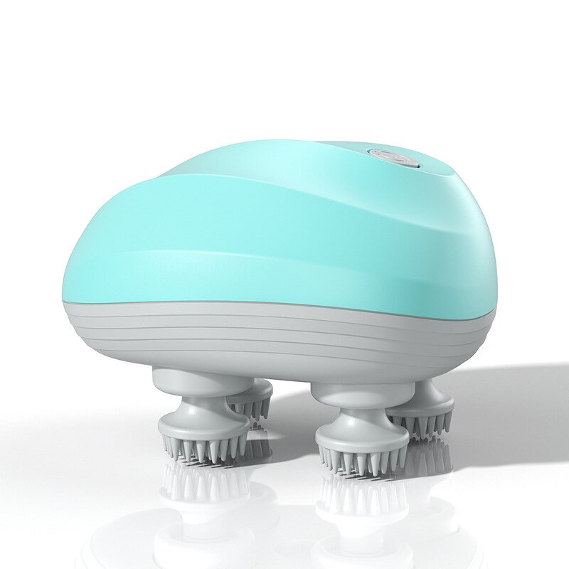 Intelligent Head Massager - Wireless Kneading Vibration Head Muscle Relaxation Device