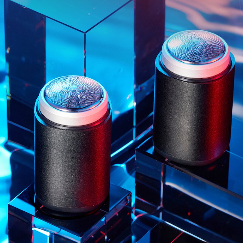 Electric Shaver Kit - Custom Logo Pocket Washable Waterproof Men Beard Razor Set