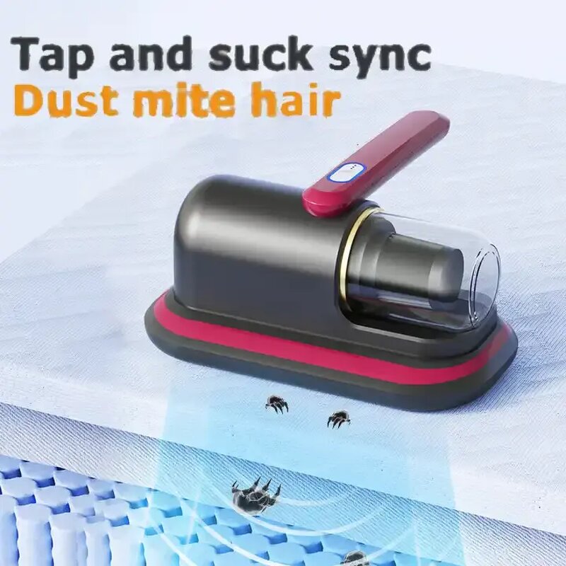 12V Dust Mite Vacuum - CE Wireless Home Bed Cleaner Bedding Removal Machine