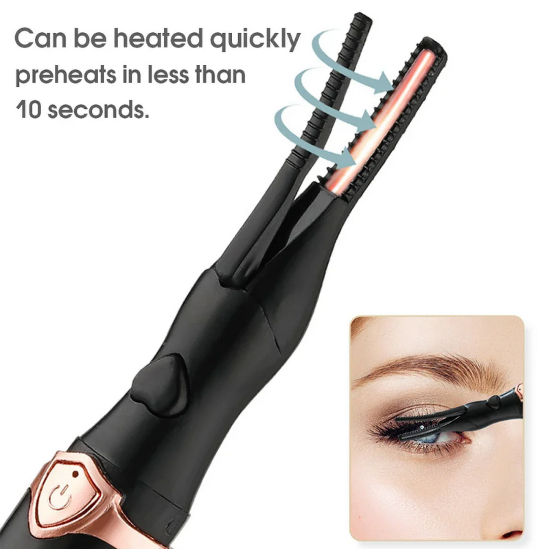 Electric Eyelash Curler - CE Portable Smart Temperature Control Shaping Personal Care