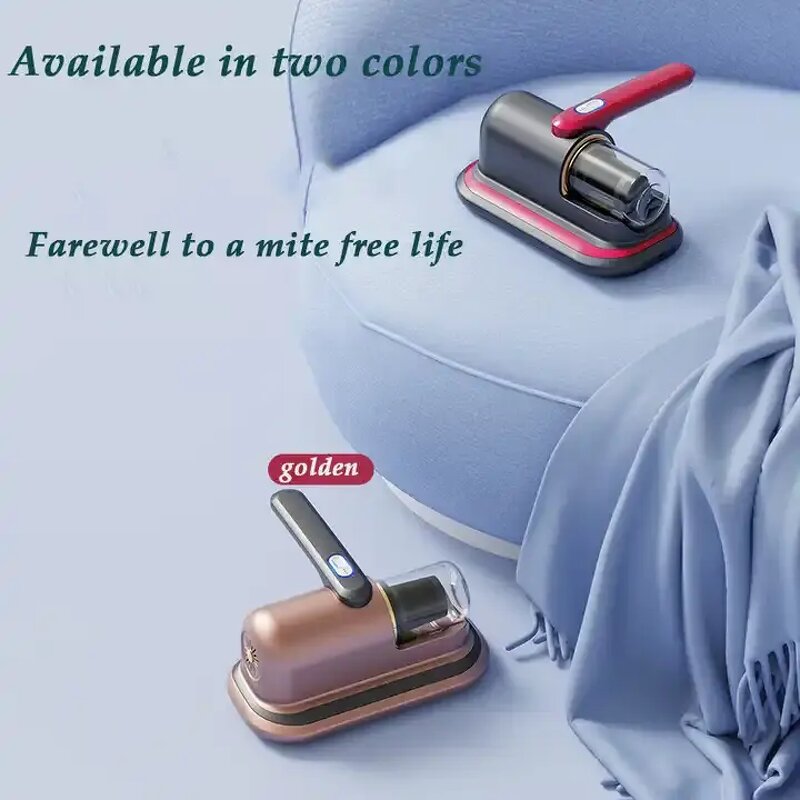 Dust Mite Cleaner - 7.4V Wireless Bedding Vacuum High Suction Removal Tool