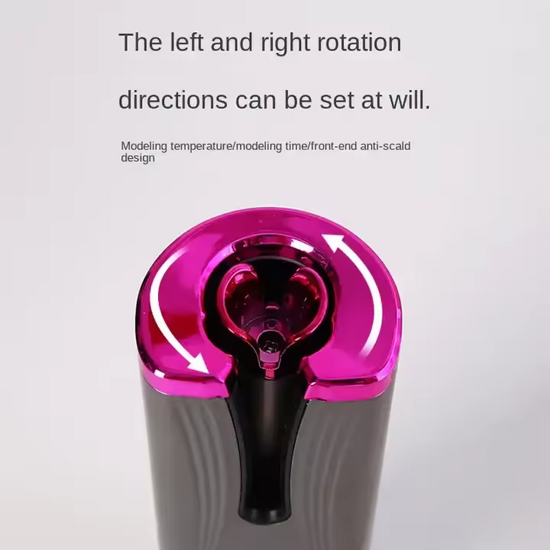 Wireless Curling Iron - Hot Selling Automatic Rotating USB Charging Styling Tool