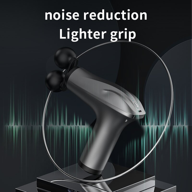 Dual-Head Fascia Gun - Professional Mini Home Gym Neck Body Head Relaxation Tool