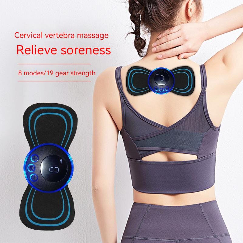 EMS Massage Patch - Mini Handheld Charging Body Mat Belt Abdominal Muscle Relaxer