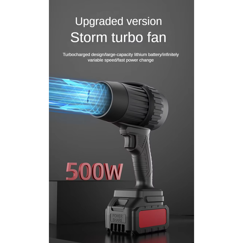 Electric Blower Manufacturer - Industrial Grade Portable Wireless Lithium Battery 800w Dual-Purpose