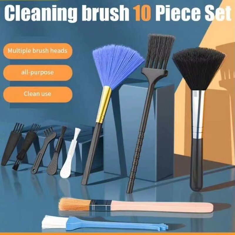 Cleaning Brush Set Manufacturer - Multifunctional 10PCS for Keyboard Computer Mobile Phone