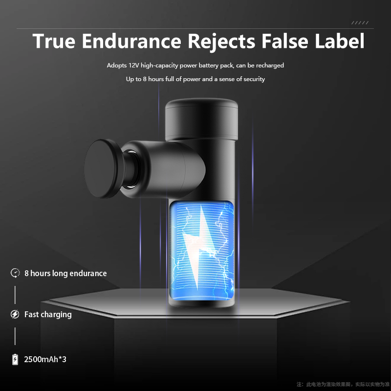Fascial Gun Manufacturer - CROSSGUN High Quality Pocket Size 6 Speeds 3930 Brushless Motor