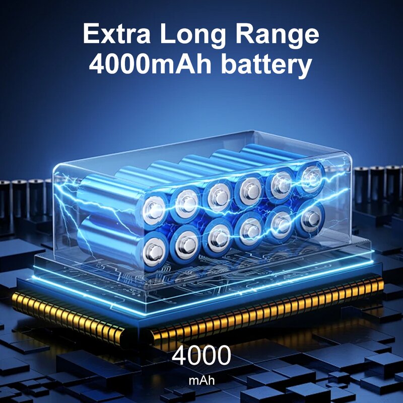 Electric Turbo Air Blower Manufacturer - 4-Gear Cordless Portable Mini Air Duster Jet Fan