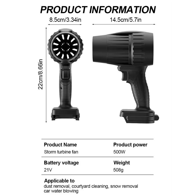 Electric Blower Manufacturer - Industrial Grade Portable Wireless Lithium Battery 800w Dual-Purpose