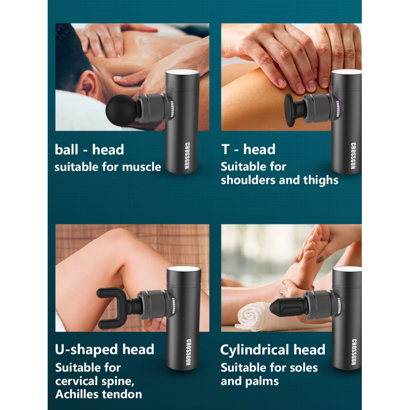 Fascia Massage Gun Manufacturer - CROSSGUN Mini High Quality Powerful Therapy Recovery