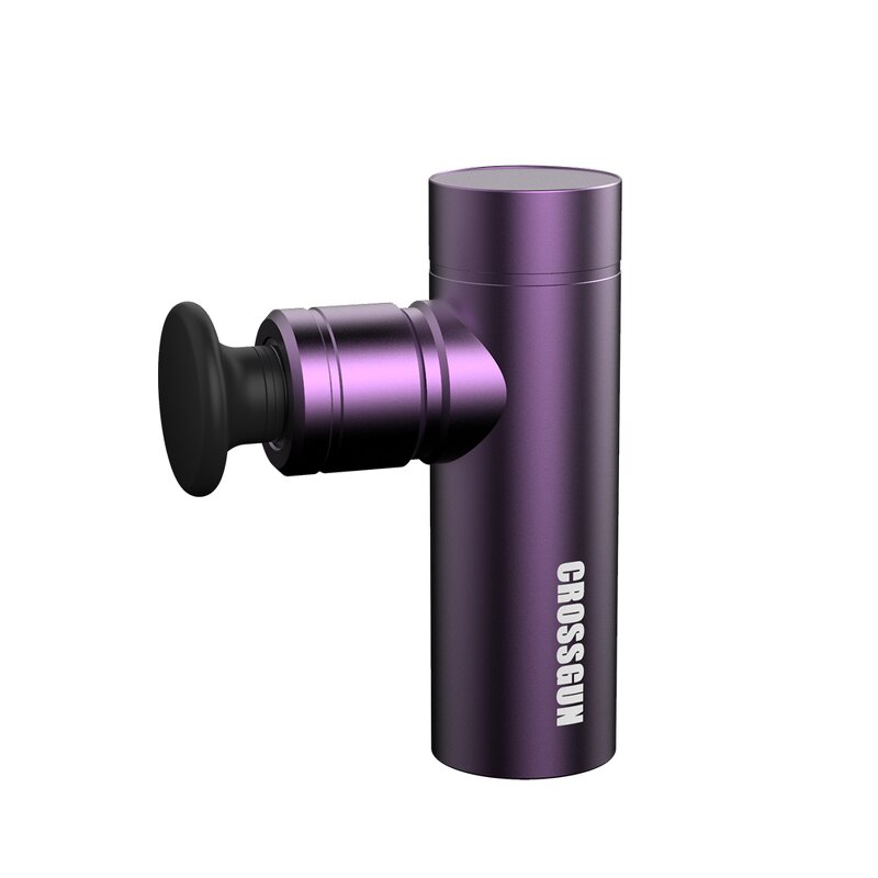 Fascia Massage Gun Manufacturer - CROSSGUN Mini All Metal Body with 4 Attachments