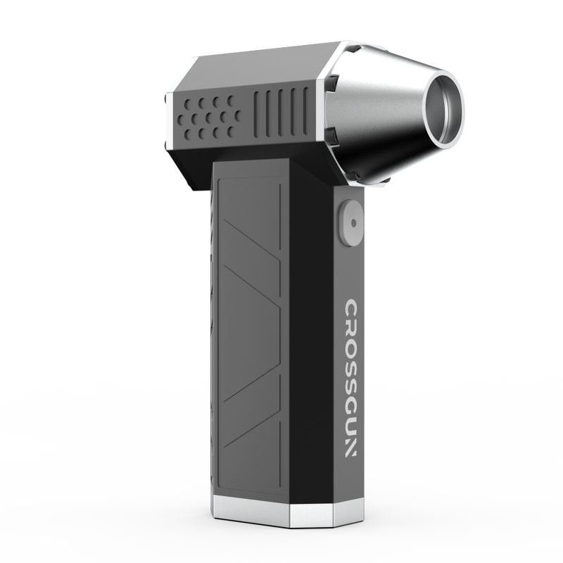 Mini Fan Manufacturer - Crossgun Electric Powerful 130000rpm Vertical Turbine 4 Gear