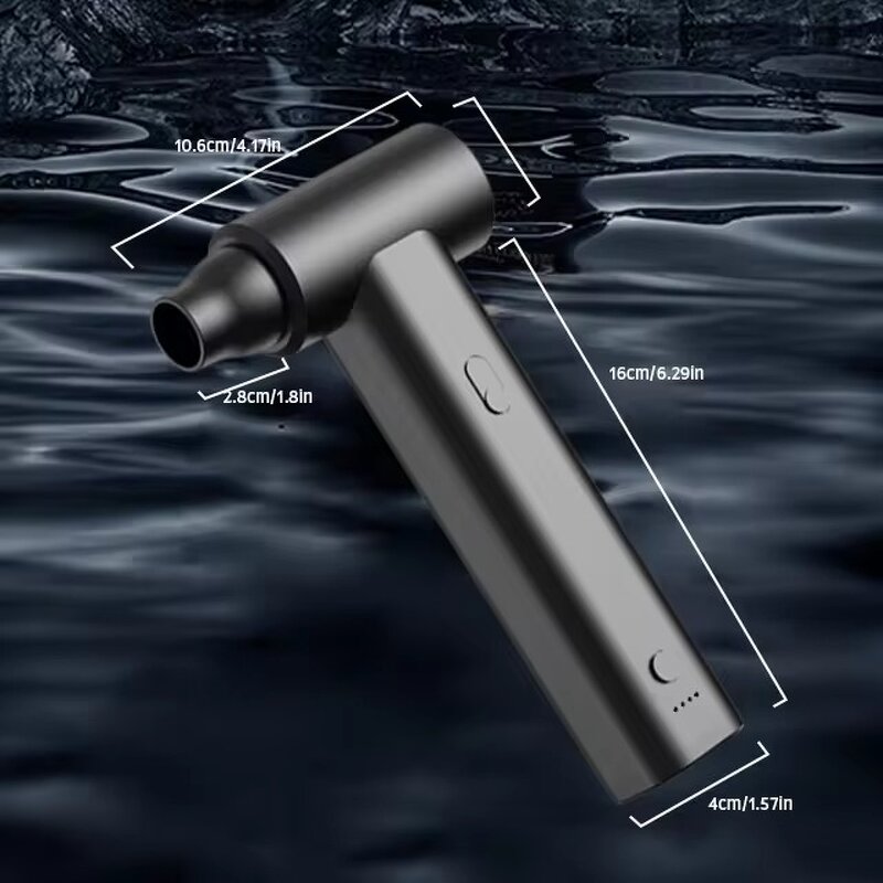 Electric Air Duster Gun Manufacturer - 130000 RPM Cordless Violence for Car Drying Blow Snow