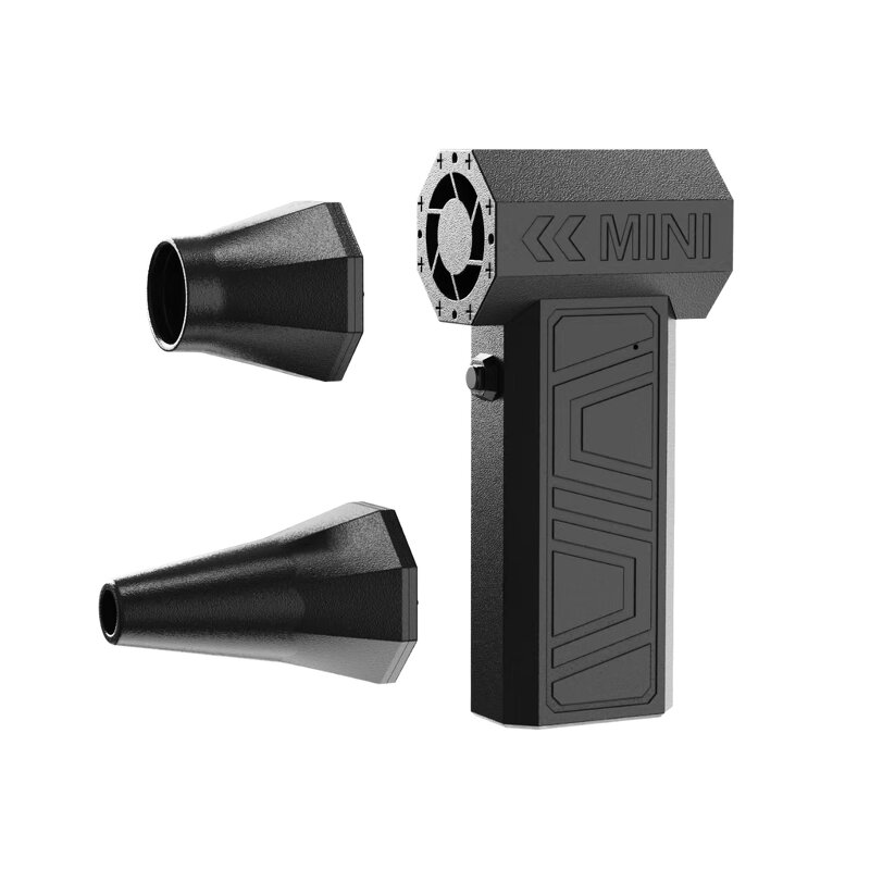 Electric Turbo Air Blower Manufacturer - 4-Gear Cordless Portable Mini Air Duster Jet Fan
