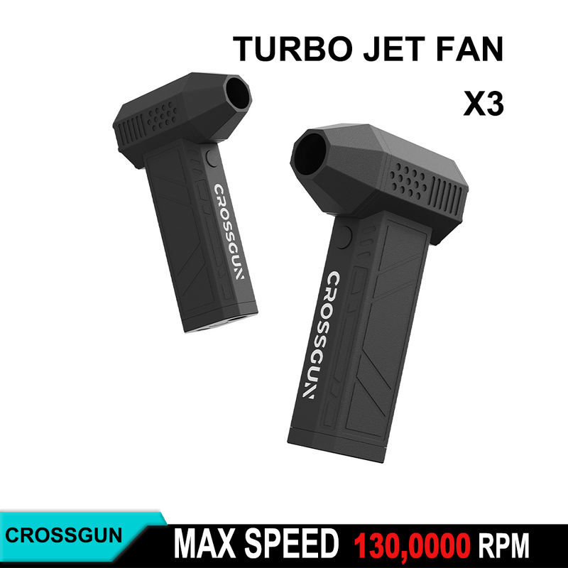 Mini Air Cannon Manufacturer - CROSSGUN Portable 130000rpm Jet Turbo Fan Brushless Motor