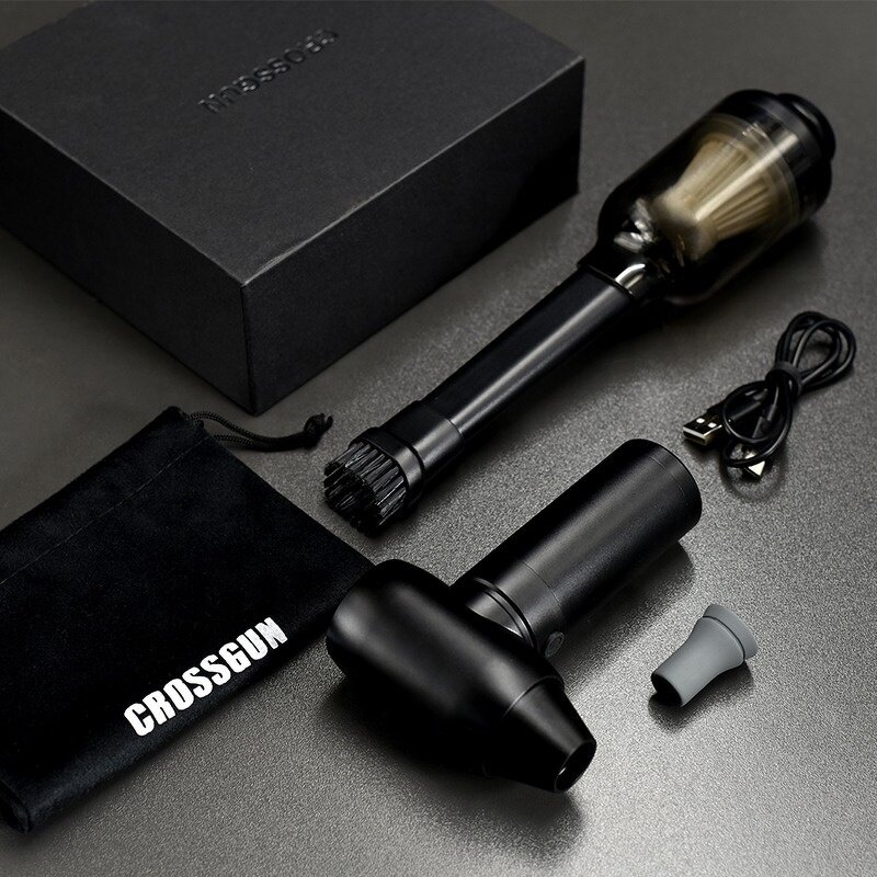Electric Blower Manufacturer - CROSSGUN Portable Cordless Compressed Air Gun for CAR Cleaning