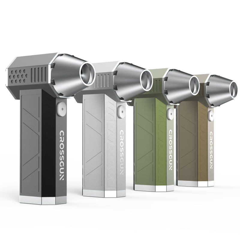 Mini Fan Manufacturer - Crossgun Electric Powerful 130000rpm Vertical Turbine 4 Gear