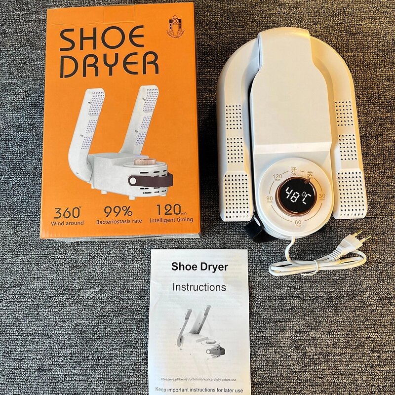 Shoe Dryer Machine Manufacturer - 2023 Winter Dropship Portable Electric Timer Boot Automatic UV