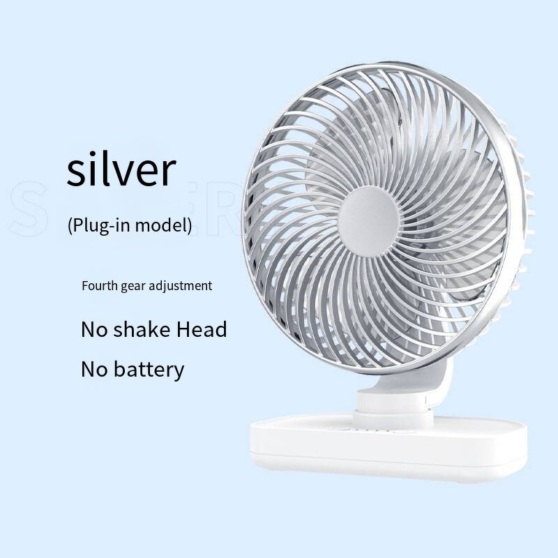 Table Fan Manufacturer - Super Powerful Silent Adjustable Angle Home Dormitory Mute Desktop USB