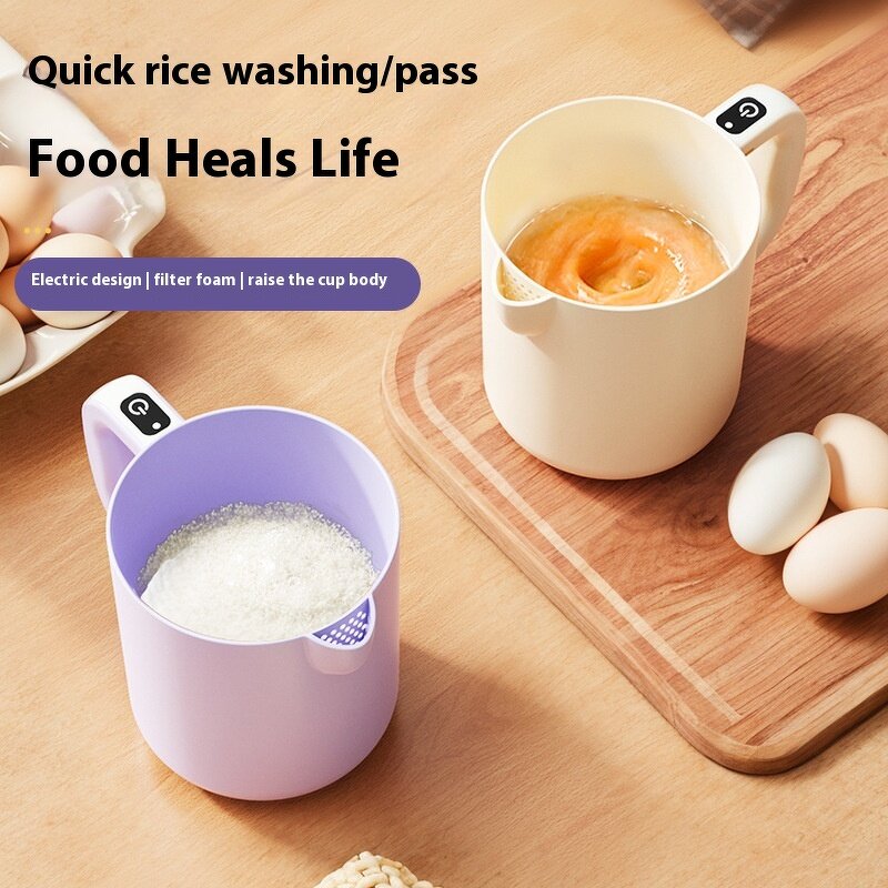 Egg Washer Manufacturer - USB Powered Electric Multifunctional Small Filter Mixer Household
