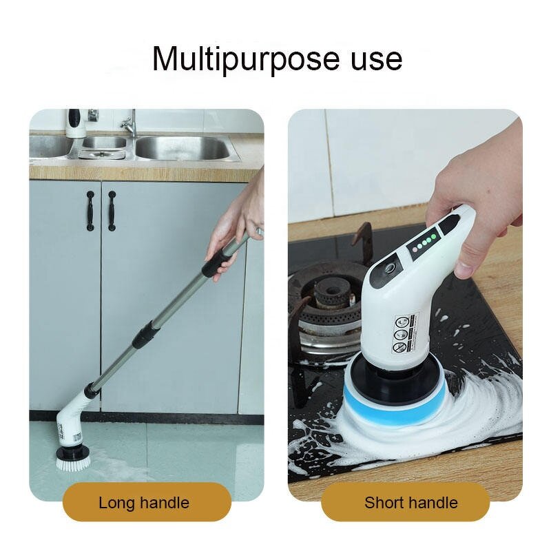 Floor Scrubber Manufacturer - Hot Sale 7 in 1 Cordless for Bathroom Bathtub Tile Portable Electric
