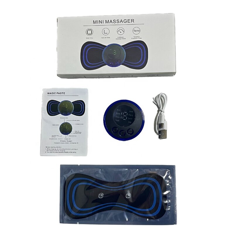 Massager Sticker Manufacturer - EMS Pulse Mini Electric Cupping for Shoulder Leg Cervical Muscle